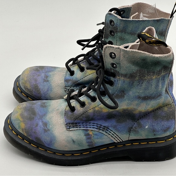 Dr. Martens 1460 Pascal Boot Unisex BLUE Tie Dye  Size 5 UK 7 Women  6 Men Boot - Picture 7 of 12